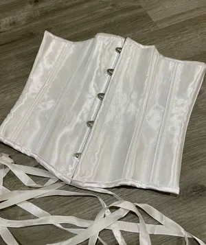 White Sexy Corset thumbnail 1