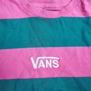 Vans tshirt in green and pink size small women's thumbnail 3