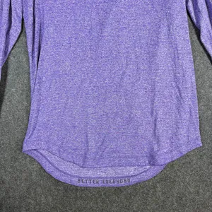 Lululemon Better Everyday Long Sleeve Shirt Purple Space Dye Heathered Top Small thumbnail 9