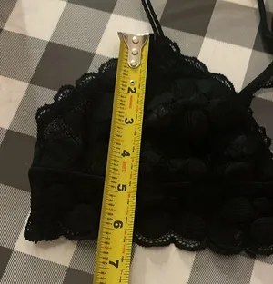 Aerie Women’s Black Lace Bralette Size Medium thumbnail 13