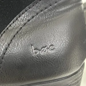 B. O. C. Born Austell Black Suede‎ Leather Tall Riding Boots Zipper Size 6.5 M thumbnail 6