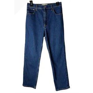Abercrombie & Fitch Ankle Straight Jeans‎ Women 26 Blue Denim Ultra High Rise thumbnail 2