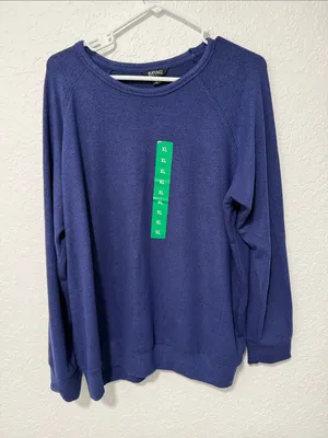 Buffalo David Bitton Crewneck Pullover in Blue Size XL thumbnail 1