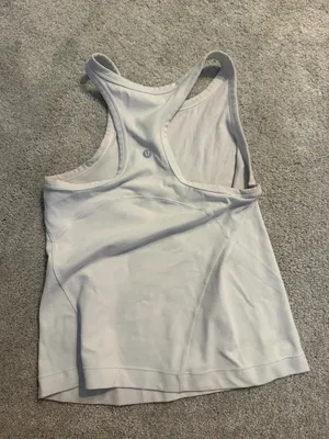 White Lululemon Tank thumbnail 2