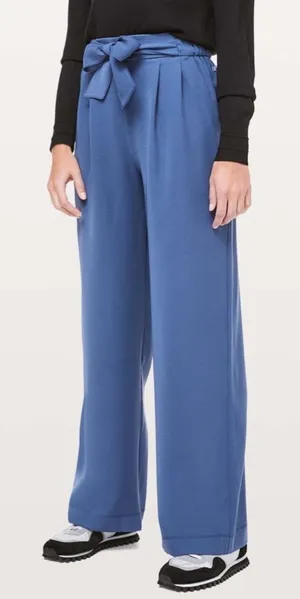 Lululemon Noir Pant *Woven Gatsby Blue thumbnail 1