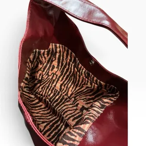 BAFTA Celestial Heart Hobo Shoulder Bag Burgundy Y2K Indie Designer NWT thumbnail 7