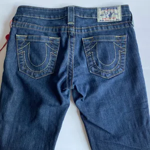 True Religion Jeans Women’s Sz 25 Skinny Mid-rise thumbnail 3