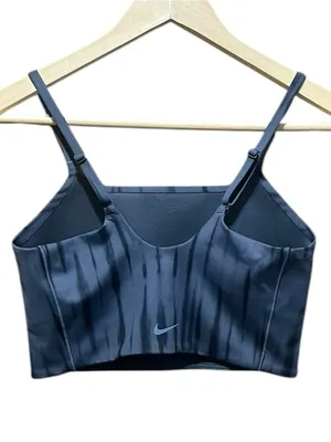 Nike Sports Bra & Shorts Set – Size Medium – Gray Tie-Dye Athletic‎ Set thumbnail 4