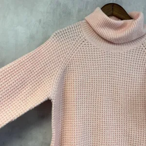 KUHL Women Sienna Waffle Knit Turtleneck Sweater Size‎ M Cozy Outdoor Hygge thumbnail 5
