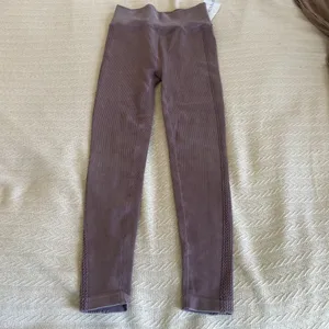 Altar'd State NWT S Revival brown ribbed leggings thumbnail 5