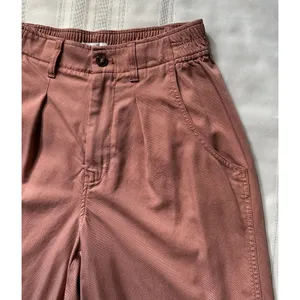 Madewell The Neale Straight-Leg Pant Drapeweave Dried Rose 6 EUC Wide Fit thumbnail 14