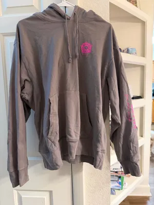 Natural Life Oversized Hoodie Grey Medium thumbnail 1