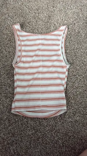 Striped tank top Orange thumbnail 4