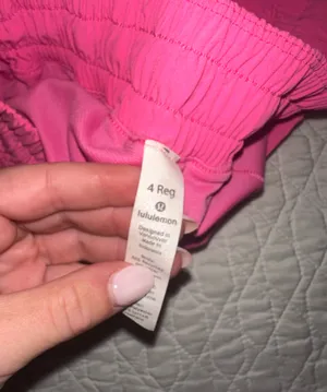 Pink Lululemon Hotty Hot Shorts 2.5" thumbnail 3