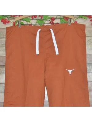 GelScrubs Texas Longhorns Scrub Pants Large Burnt Orange UT Medical Drawstring thumbnail 3