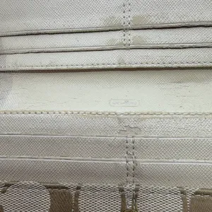 Coach Signature C Flap Beige Canvas Wallet thumbnail 5