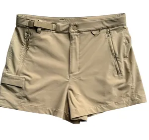 The North Face Bridgeway‎ Shorts Khaki Stretch Trail Hiking FlashDry-XD Sz 10 thumbnail 1