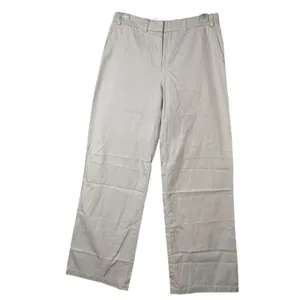 AX Armani Exchange Wide Leg Chino Pants Women's Size 0 Beige High Rise Casual thumbnail 2