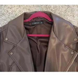 Princess Polly Leather Jacket thumbnail 8