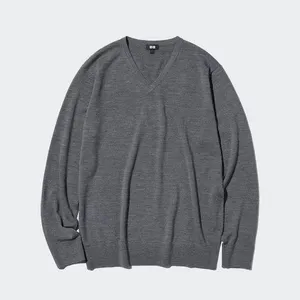 Uniqlo Wool V-Neck Sweater thumbnail 1