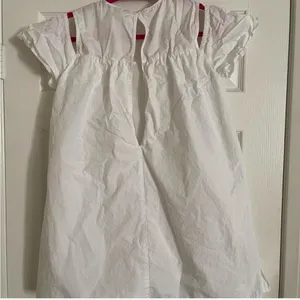 Zara white babydoll coquette romper summer coastal nautical classic fresh medium thumbnail 5