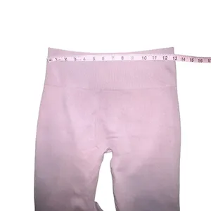 Everlane The Seamless Legging Rib Knit Light Purple Size M/L NWT $58 MSRP‎ thumbnail 3