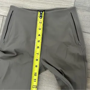 Lululemon Smooth Fit High Rise Flare Leg Pull On Casual Neutral Pants Tan 27in 0 thumbnail 11