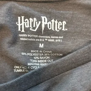 Harry Potter M NWT I Solemnly Swear Marauders Map Gray Tee Graphic Whimsigoth thumbnail 6