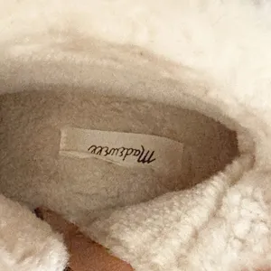 NIB MADEWELL The Marceline Clog Boot in Shearling Toffee Size 5.5 thumbnail 8