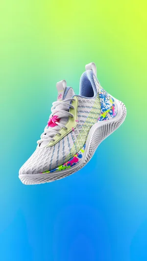Under Armour Curry 10 Splash Party Low Top Sneakers thumbnail 2
