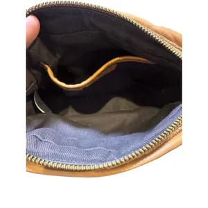 Madewell The Transport Camera Bag: Puff Edition in Warm Hickory Brown thumbnail 8