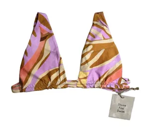 Stone Fox Swim Women’s L‎ Paloma Bikini Top - Tropic Print thumbnail 1