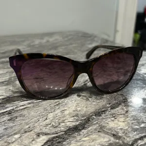 Marc By Marc Jacobs Tortoise Sunglasses with Purple Tint thumbnail 3