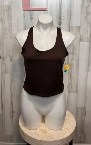 Pro player tank top with sports bra size large thumbnail 1
