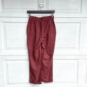 Sundry Evereve Womens Pants Stripe Summer Lounge Trousers Cotton Pockets Small thumbnail 3