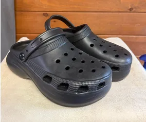 No Brand Womans Clogs/Slides Black Sz 10 NWOT thumbnail 1