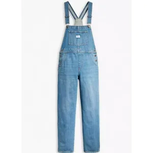 Levi's XL Vintage Denim Overalls Fresh Perspective - Blue X-Large thumbnail 4