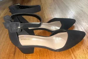 Dream Pairs Annee Black Pointed Ankle-Strap Heels NEW sz 10 thumbnail 1