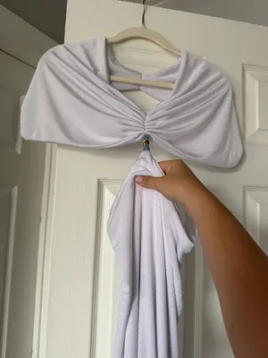White maxi dress thumbnail 5