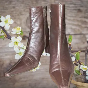 Unisa brown leather ankle boots! thumbnail 4