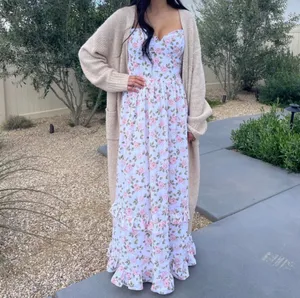 West of Melrose floral maxi dress thumbnail 3