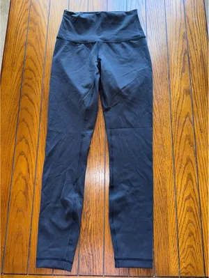Lululemon Wunder Train High Rise 25” Black Size 4 NWOT thumbnail 2
