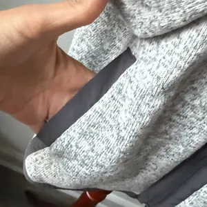 Lululemon Gray Fleece Jacket Size 8 thumbnail 5