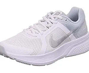 Nike Women's White and Gray Sneakers thumbnail 1