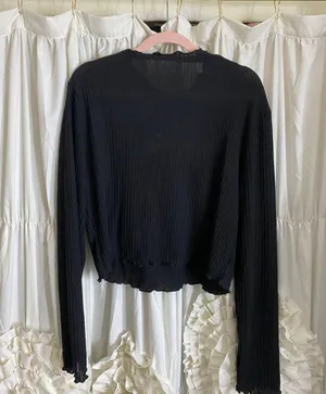 SheIn Mock Neck Long Sleeve thumbnail 3