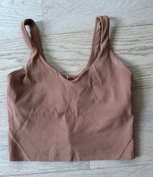 Light Brown Lululemon Tank Top thumbnail 1