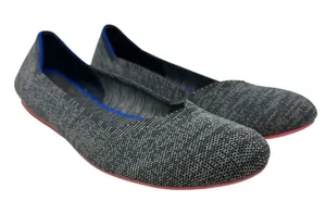 Rothy's The Flat Birdseye Knit Round Toe‎ Slip-On Charcoal Gray Size 9.5 thumbnail 1