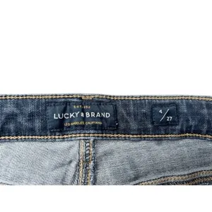 Lucky‎ Brand Sweet Crop Jeans Mid Rise Size 4 / 27 thumbnail 6