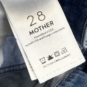 Mother‎ Denim High Rise Straight Leg Blue Jeans Medium Wash Size 28 USA Made thumbnail 4