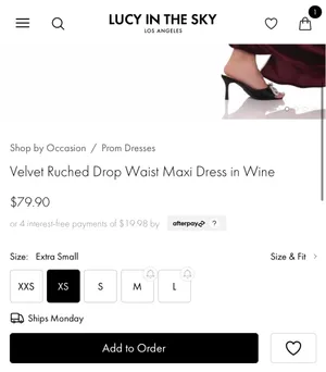 Lucy in the Sky Dress Maxi Velvet Wine thumbnail 5